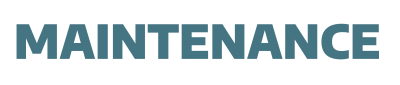 MAINTENANCE 2018